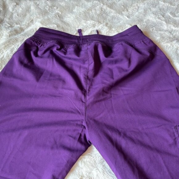 2/$40 Scrubstar Purple Nurse Medical Uniform Scrub Style No WC013 Ladies Sz S - Picture 8 of 16